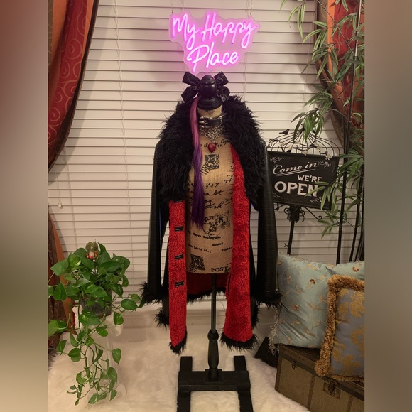 Tripp Nyc Monster Fur Jacket Coat - Picture 6 of 17